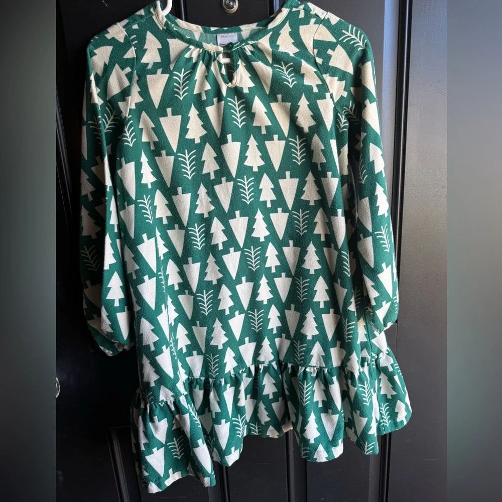 Hanna Andersson girls Winter sleepwear long sleeve pajama dress Bundle Size 10 - Picture 14 of 16